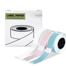 3 Rolls Adhesive Thermal Paper Sticker Label for VRETTI HP2 Wireless Label Maker