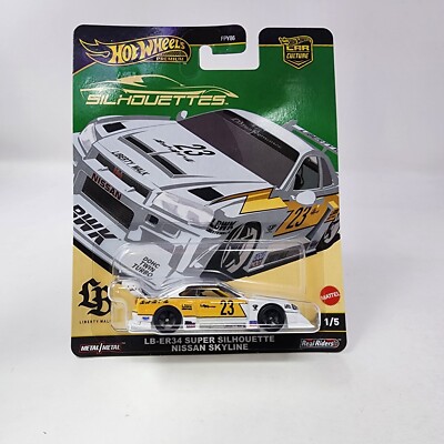 LB-ER34 Silhouette Nissan Skyline 1/5 * 2025 Hot Wheels SILHOUETTES Car ZD11
