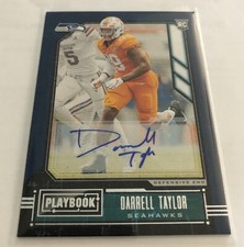 Darrell Taylor autographed rookie card