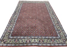 Klassischer Orientteppich Bijar Top Qualität Handgeknüpft Hell Rosa  305x200
