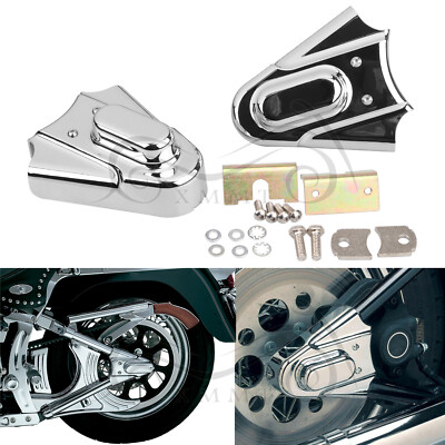Chrome Rear Swingarm Axle Cover For Harley Night Train Softail