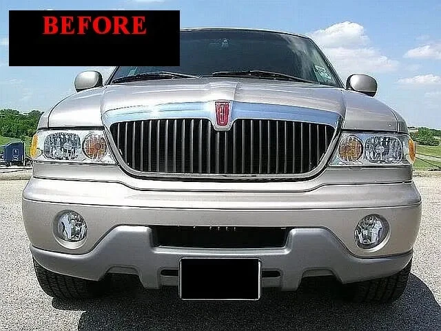 Lincoln Navigator 1998-2002 moldura cromada para parrilla 1999 2000 2001 98 99 00 Foto 3 de 4