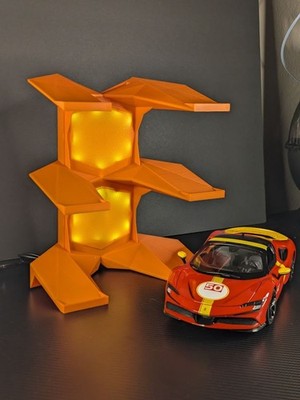 1:18 1/18 Scale Car Display Stand   Holds 3 Diecast Model Cars