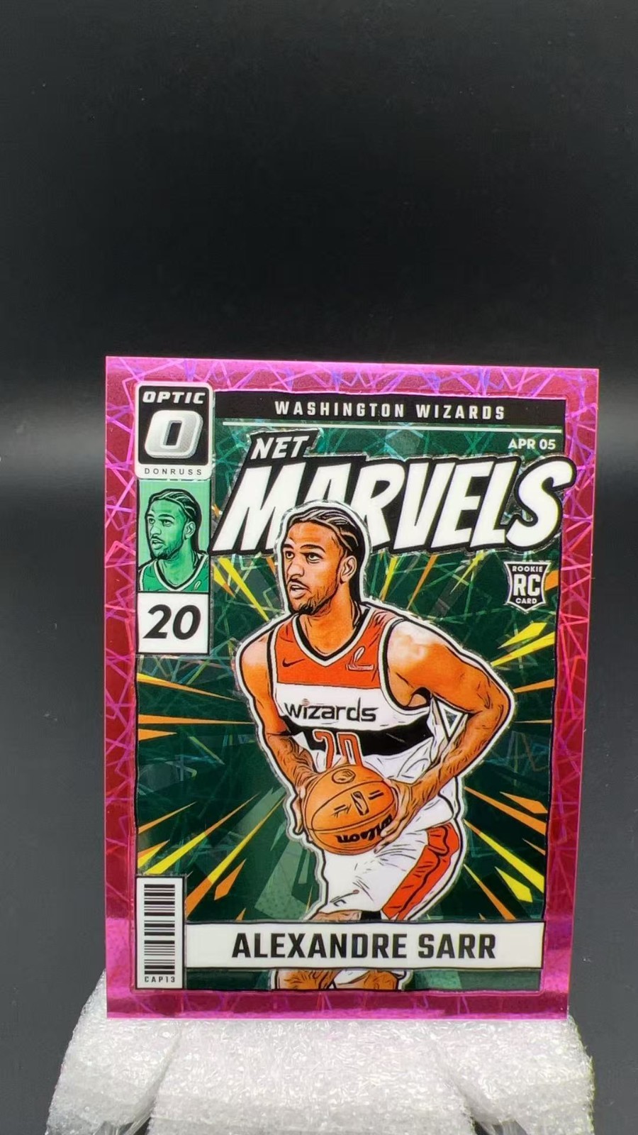 2024 Panini Donruss Optic Alexandre Sarr Net Marvels Pink Velocity /79 #17220 S