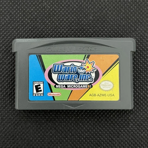 Wario Ware, Inc Mega Microgames for Nintendo Gameboy Advance