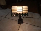16" Tiffany-Style Bankers Lamp - Vintage- Table or Desk Light...