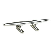 MARINE CITY 8" Open Base Cleat 316 Stainless Steel Mooring Rope Tie Cleat Boat