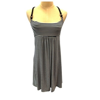 Robin Piccone Summer Nautical Dress, Criss Cross open Back2