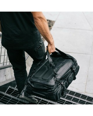 WANDRD HEXAD Access 45L Travel Duffel Backpack Camera Carry On Black Bundle