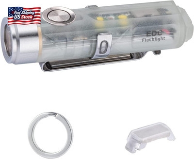 Rovyvon Aurora A5 G4 Rechargeable Keychain Flashlight, USB C Charging, 5000K, 42
