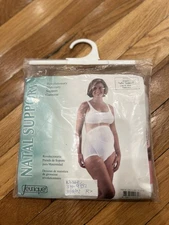 Jeunique Pregnancy Abdomen Maternity Support Panty White - Size Medium Tall NEW