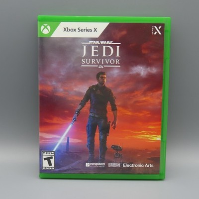 Star Wars Jedi Survivor Xbox Series X Video Game Case Disc EA Microsoft