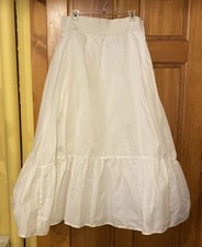 Vintage Bridal Slip Petticoat Crinoline, Size costume