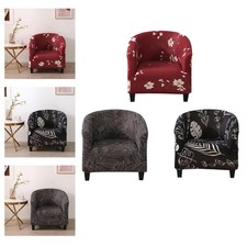 Elastic Tub Chair Covers Armchair Slipcovers Removable