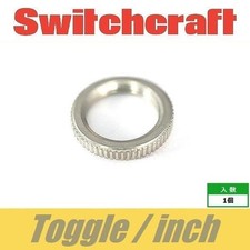 Switchcraft toggle switch nut inch nickel round Switchcraft genuine product