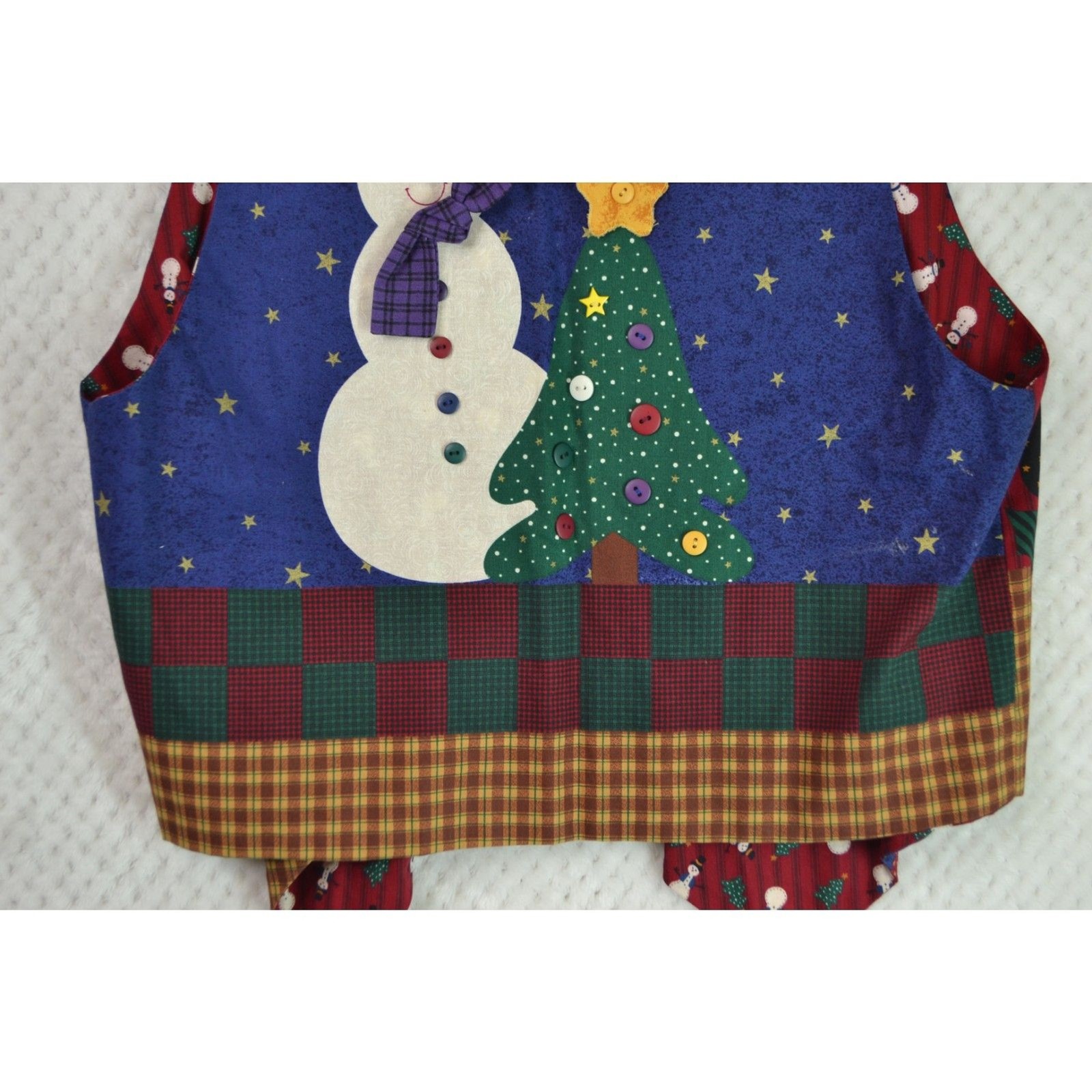 Christmas Handmade Patchwork Lightweight Reversib… - image 9