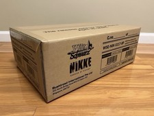 Weiss Schwarz GODDESS OF VICTORY: NIKKE English Case 24 Boxes GOLD FIRST PRINT