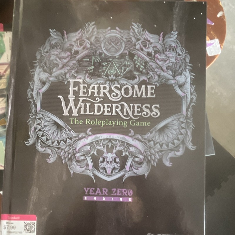 Free League Publishing Fearsome Wilderness RPG Year Zero Engine Hardcover (2019)