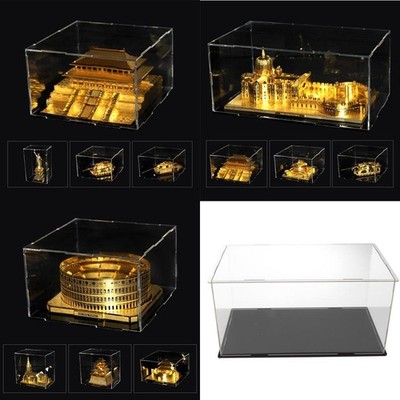 Staubdichte Acryl Vitrine Modelle Laden Einzelhandel Schutz Würfel Case Boxen