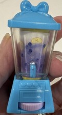 Barbie Doll Kitchen Blender Blueberry Banana Smoothie Diorama