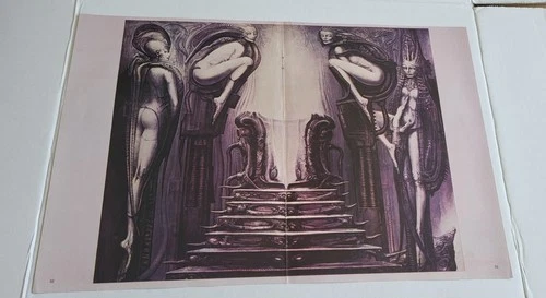 Passage of the Temple -Path of the Magician Poster H.R. Giger Alien 1979 Movie