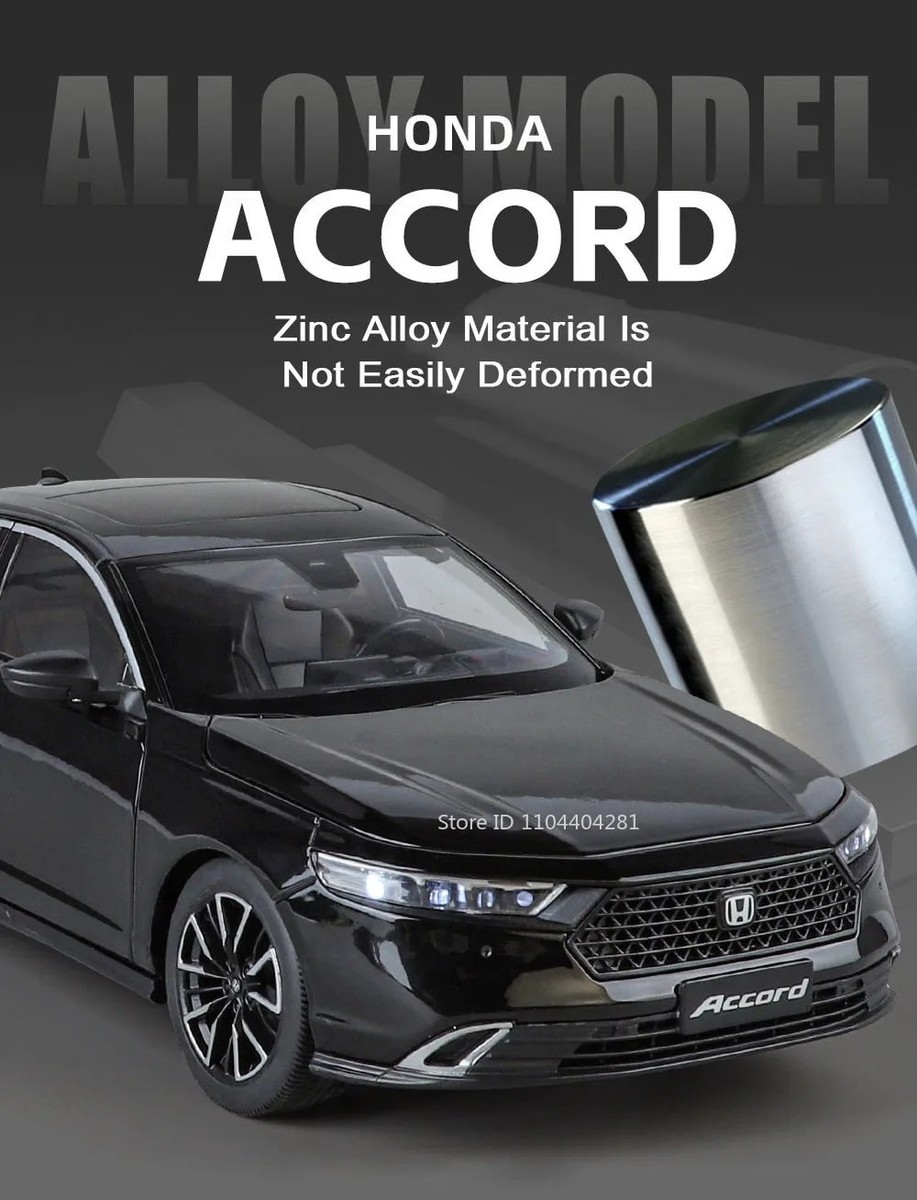 1:18 Honda Accord Diecast Model Car with Sound&Light-Alloy