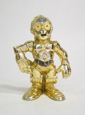 Hasbro Playskool 2001 Star Wars Galactic Heroes C-3PO Figure Loose