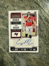 2023 Panini Contenders Cody Mauch Rookie Auto RC #169 Buccaneers