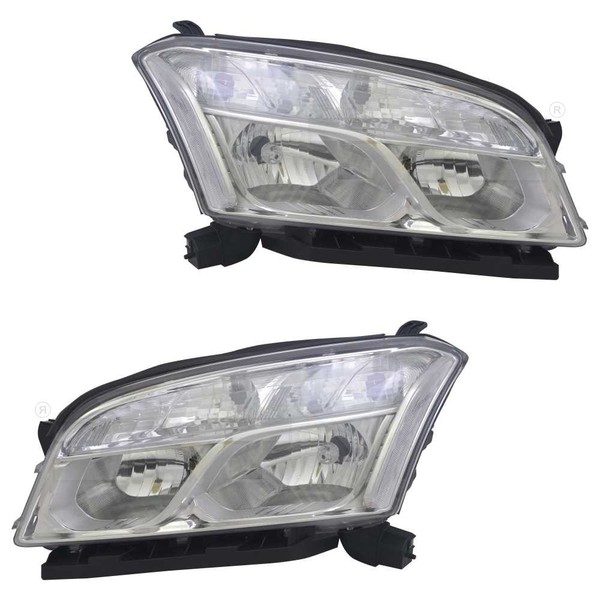 Scheinwerfer Set Links & Rechts H7/H1/W21/5W Mit Tagfahrlicht FüR Chevrolet Trax-image