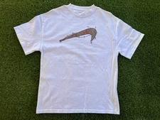 Travis Scott Nike Dunk Skateboard T-Shirt Sergio Calabasas Double Side Rap Tee