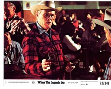 WHEN THE LEGENDS DIE 1972 MLC#3 Richard Widmark 20th CENTURY FOX