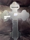 Christian Cross Shaped Wooden Wall Hanging Home Decor — photo 3