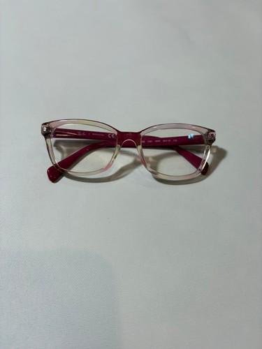 Ray Ban RX1591 3806 Pink Clear Eyeglasses Kids Youth 48 16 130 Frames