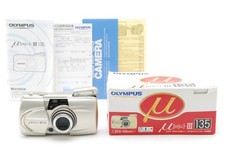 Olympus Mju  Iii 135 With Box, Case, And Instruction Manual.