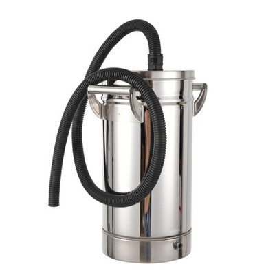8L Stainless Steel Fluidized Powder Hopper Coating Machine Bucket 20cm Diameter