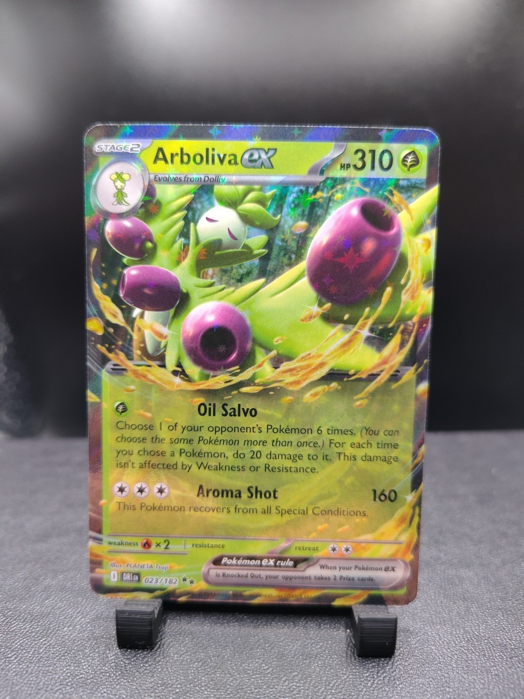 Pokemon Arboliva ex #023/182 English Destined Rivals