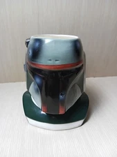 Star Wars Boba Fett Ceramic Coffee Mug #46045 Applause INC. 1997