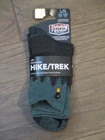 DARN TOUGH NUMBER 2 HIKE/TREK MIDWEIGHT CUSHION MICRO CREW GRAY SOCKS SIZE LARGE