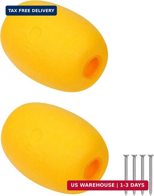 Rope Floats with 4/5 Inch Hole, Durable Foam Float Buoys for Ski Rope, Boating,