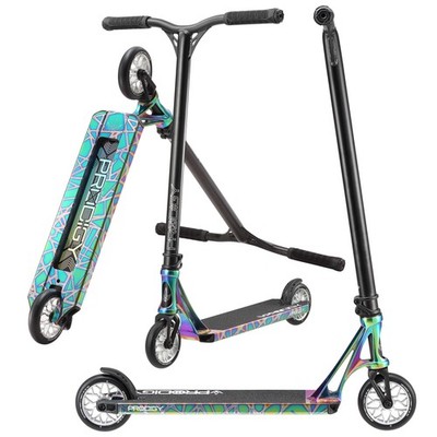 Scooter Prodigy X Oil Slick Stunt Trick Freestyle Envy Complete Scooters