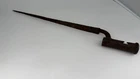 Antique Socket Bayonet 19th Century ~24" Overall Civil War Era Iron Triangular B