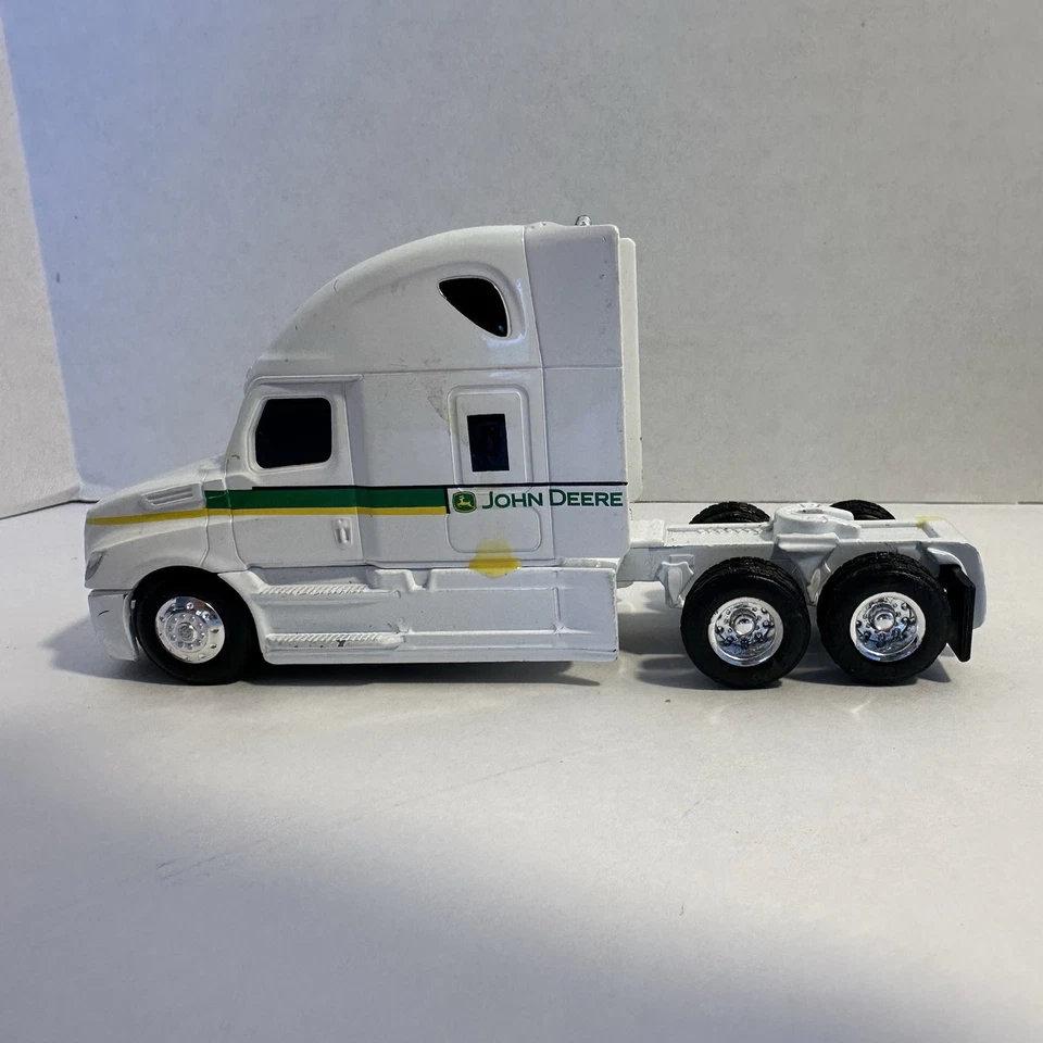 Lote de camionetas y semirremolques diecast John Deere vehículos de juguete agrícolas Foto 4 de 4