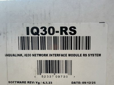 Jandy AquaLink RS IQ30-RS Upgrade Kit - Rev Y
