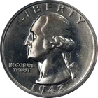 1942 Washington Quarter Proof PCGS PR63 Great Eye Appeal Strong Strike