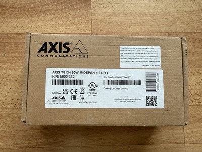 Axis T8134 Midspan 60W PoE Injektor
