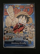 2023 One Piece Card Game Monkey D. Luffy Event Pack Vol. 2 NM [SIGNED BY SHUN O]