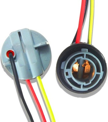 Pack Of 2 Car Led Bulb Socket Plug, 1157 Led Bulbs Socket, Car Turn Signals, Bas