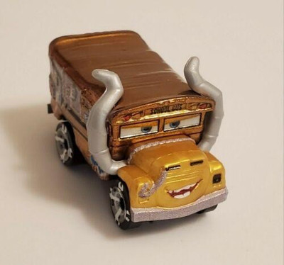Disney Pixar Cars Mini Racers 2020 Ser 5 Metallic Gold Miss