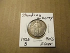Standing Liberty Quarter, 1926-S, 95% SILVER! #93