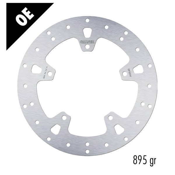 Bremsscheibe Galfer DF503V Round Starr Vorne 267X4Mm FüR Yamaha XP T-Max YP R-image